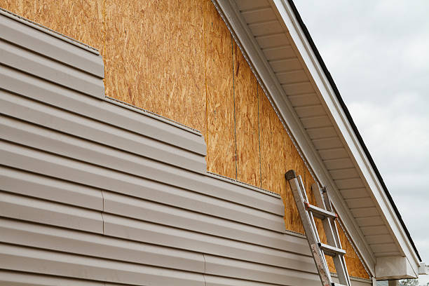 Professional Siding Inspection technician working in Ferguson, NC